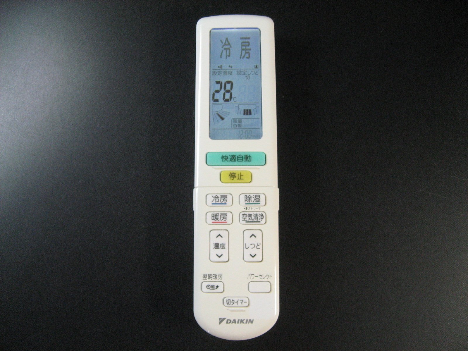 【中古】【非常に良い】DAIKIN エアコンリモコン ARC472A7