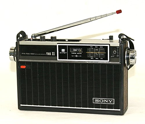 【中古】【人並み外れたに好いたらしい】SONY ソニー ICF-1100 THE 11 ソリッドステート3ダンス楽隊ラジオ受信機 FM/MW/SW