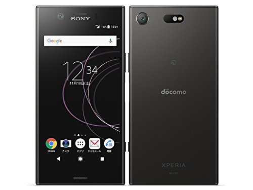 【中古】【非常に良い】ソニー(SONY) Xperia XZ1 Compact SO-02K black