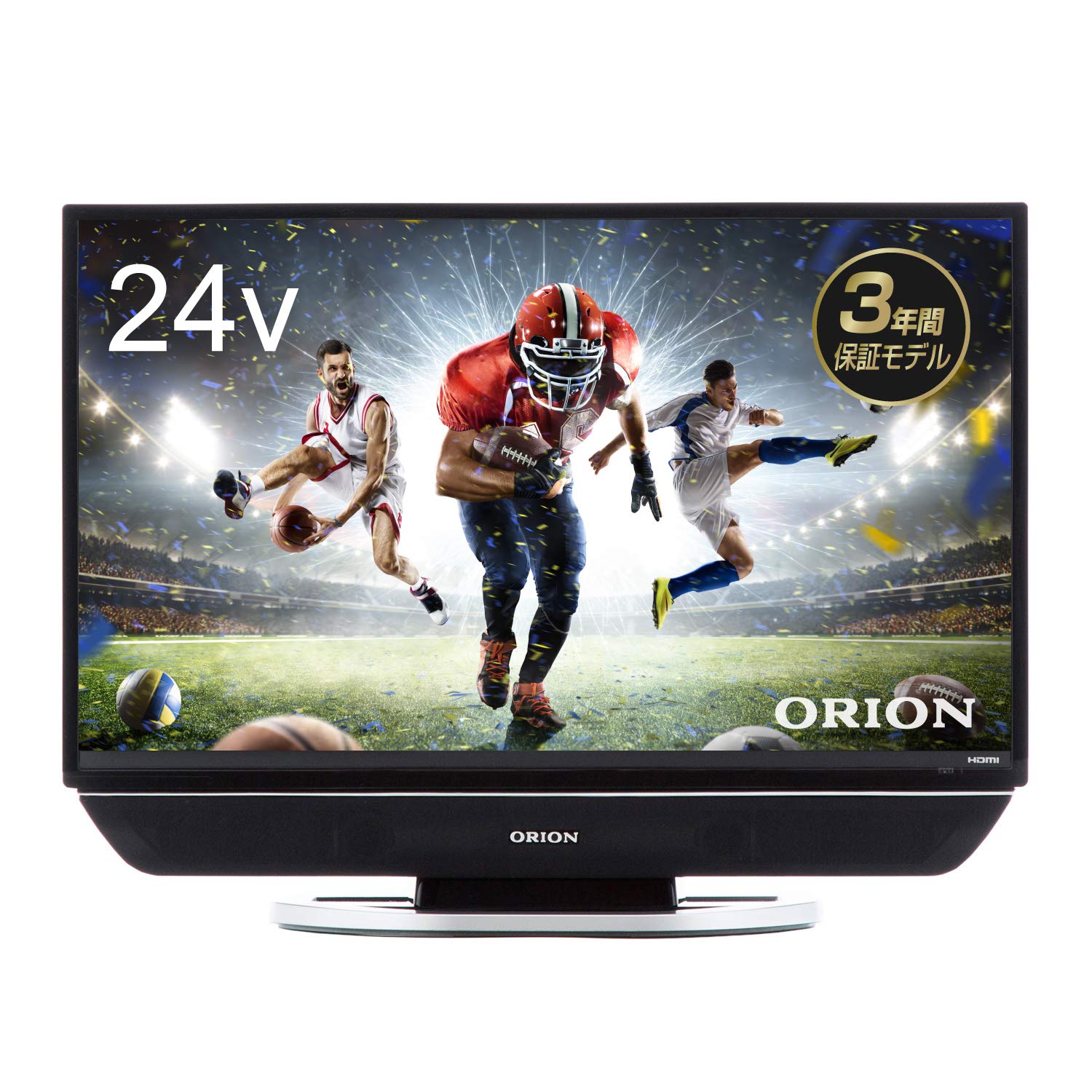 【中古】【非常に良い】オリオン 24V型 液晶 テレビ RN-24SH10 ハイビジョン 外付けHDD対応 裏番組録画対応 オーディオ専用部品搭載でクリアな音質 クラスNo.1 迫力ある重低音 (業界初) 2017年モデ