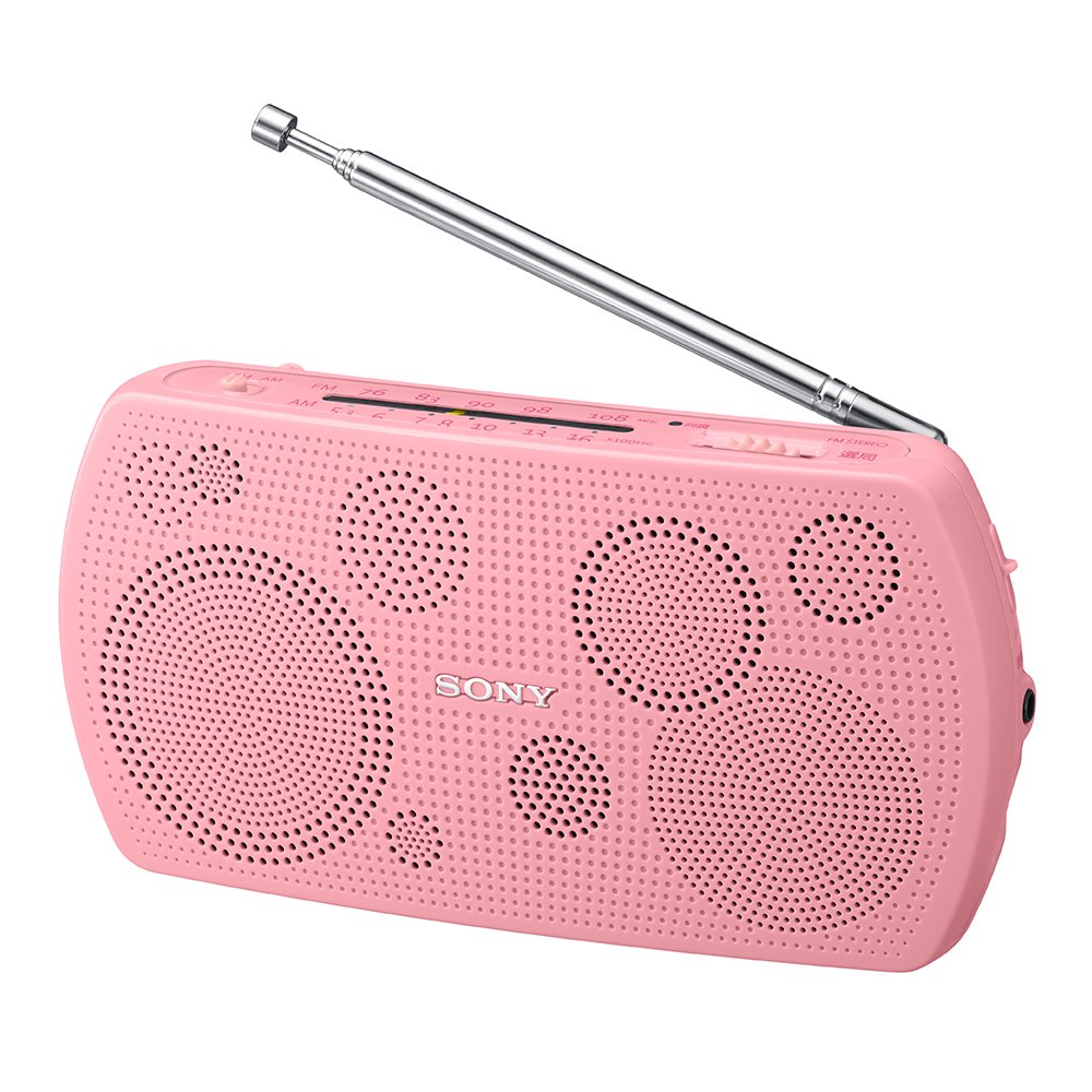 【中古】【非常に良い】ソニー ポータブルラジオ SRF-19 : ワイドFM対応 FM/AM ピンク SRF-19 P 12,775円