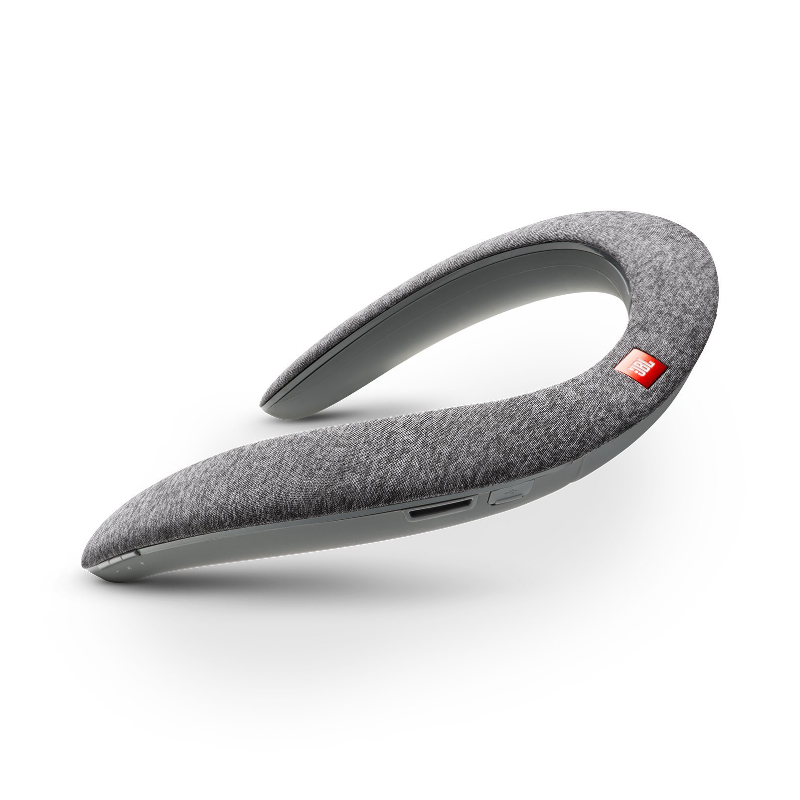 【中古】【非常に良い】JBL SoundGear ウェアラブルネックスピーカーBluetooth/apt-X 対応/31mm径スピーカー4基搭載 グレー JBLSOUNDGEARGRY【/メーカー 付き】