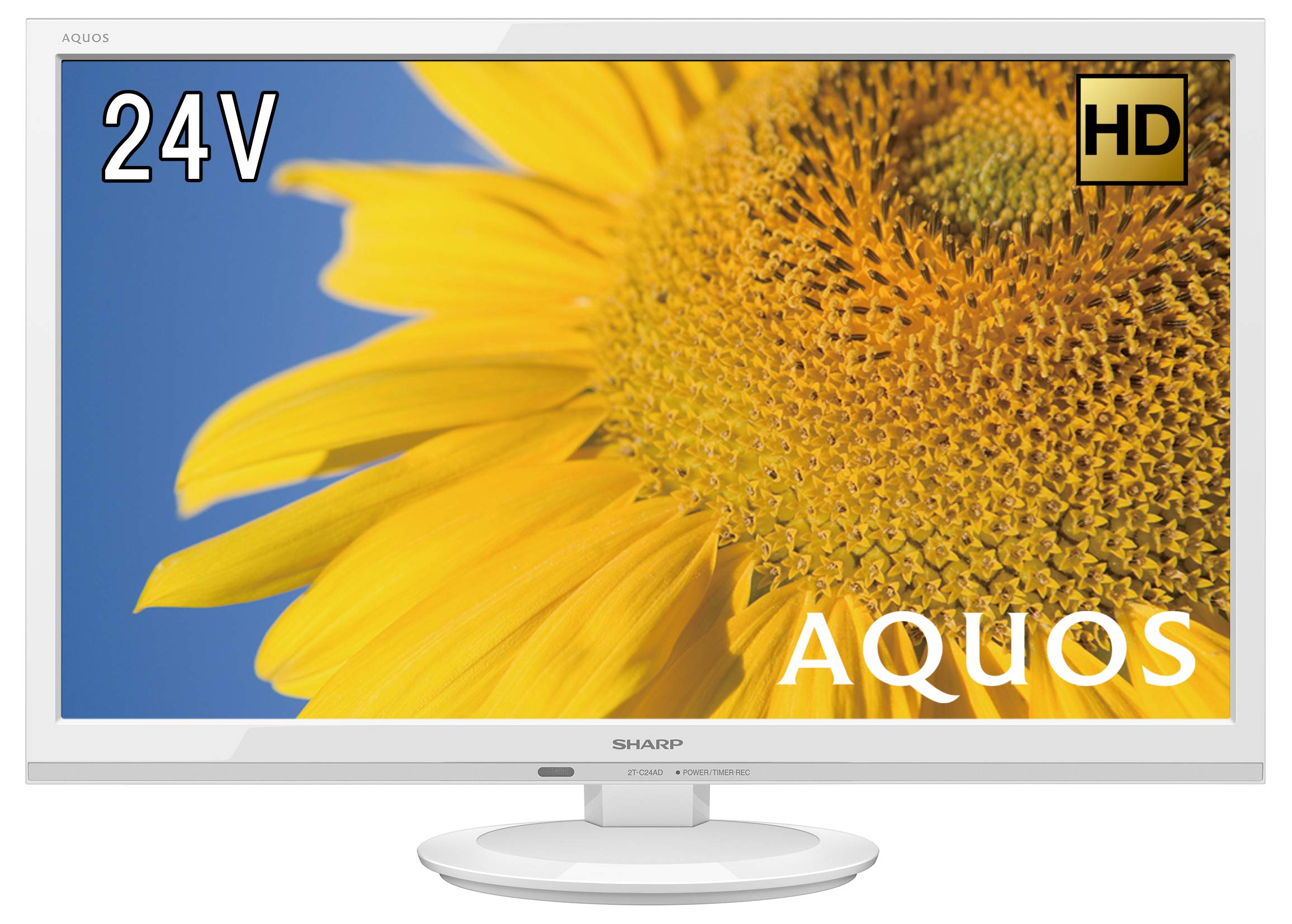 【中古】【非常に良い】シャープ 24V型 AQUOS 液晶テレビ 2T-C24ADW