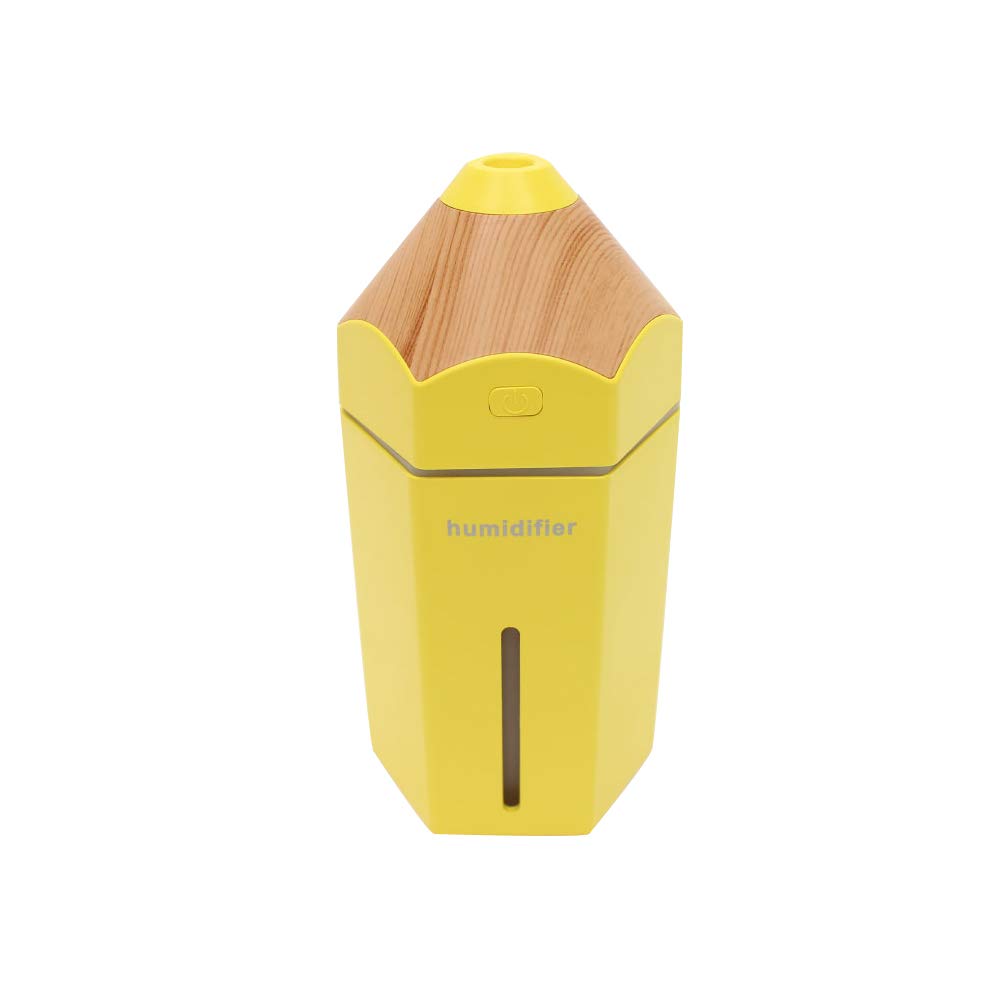 【中古】【非常に良い】ヒロコーポレーション ペンシルタイプミニ加湿器「URURU PENCIL(うるるぺんしる)」 イエロー