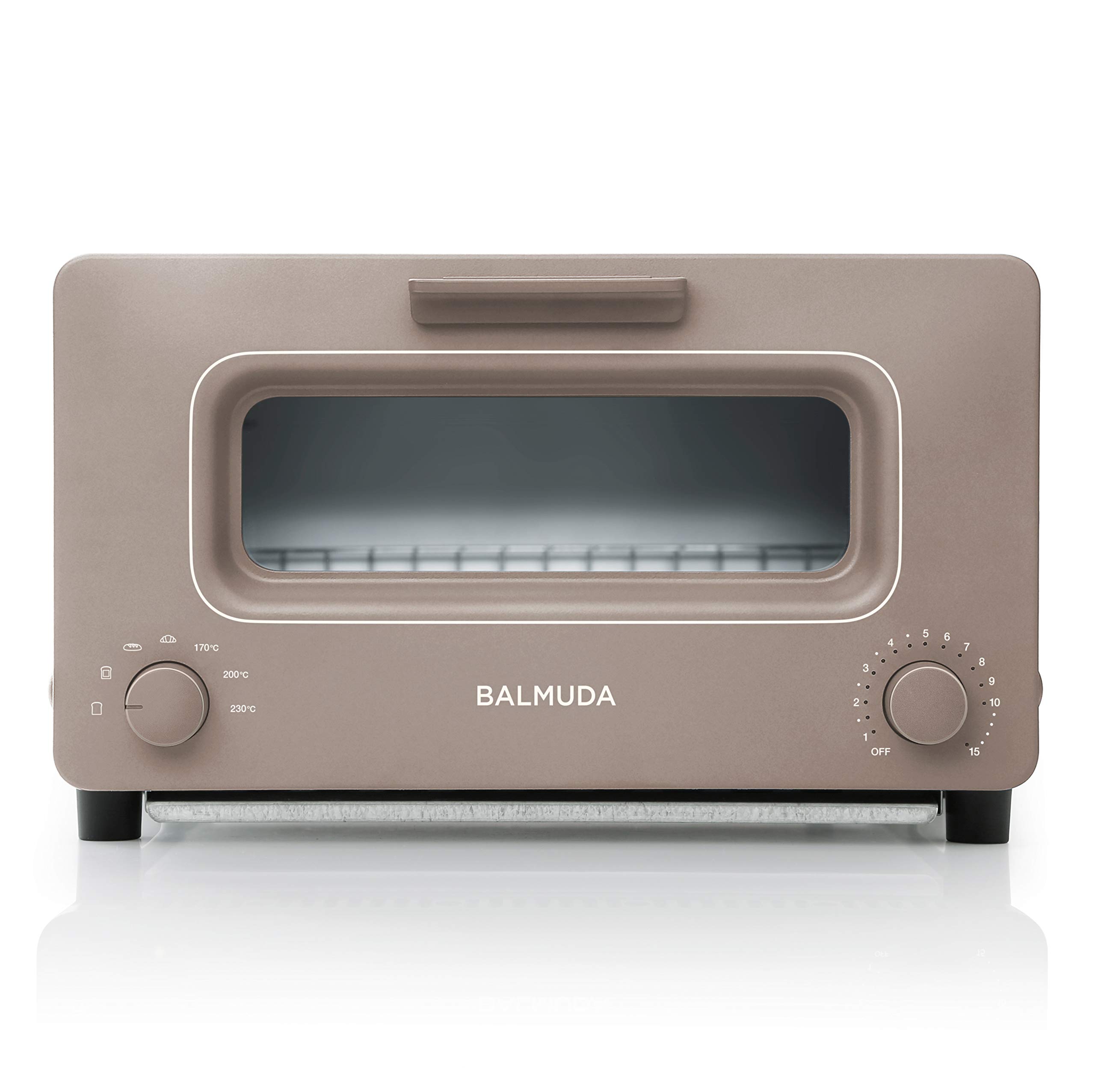 【中古】【非常に良い】【旧型モデル】バルミューダ スチームオーブントースター BALMUDA The Toaster K01E-CW (ショコラ)
