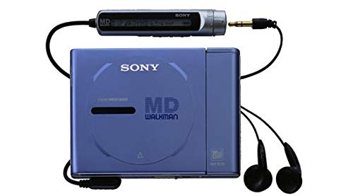 【中古】【人並み外れたに好いたらしい】SONY MZ-E25-L 青味 携帯型MD電気蓄音機 MDLP非相応う （MD生まれ変わり専用機/MDウォークマン） (青味)
