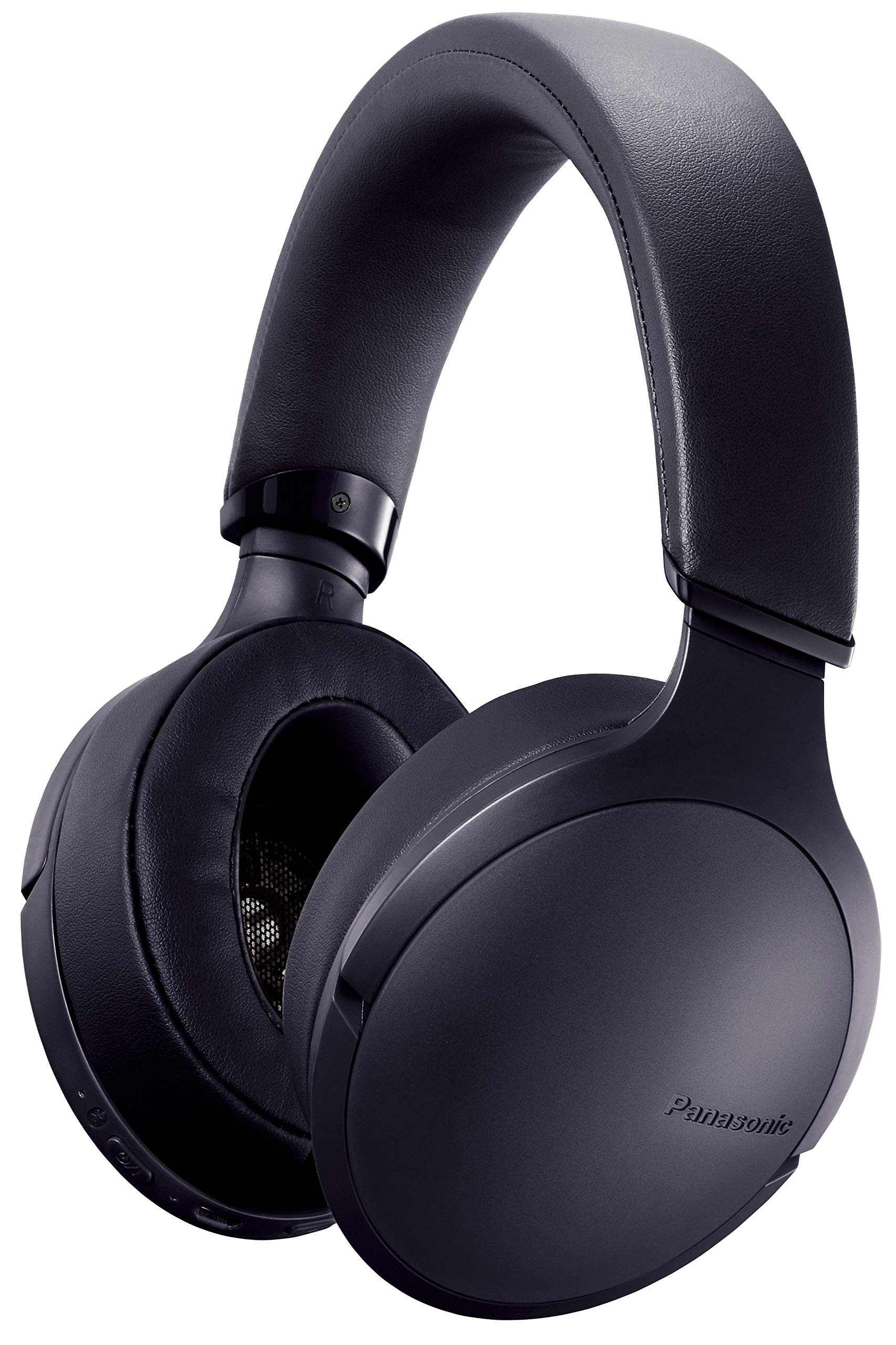 【中古】【非常に良い】パナソニック ワイヤレスステレオヘッドホン (ブラック) RP-HD300B-K
