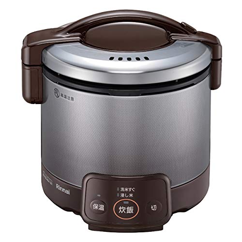 【中古】【非常に良い】リンナイ ガス炊飯器 RR-030VQ（DB）都市ガス用
