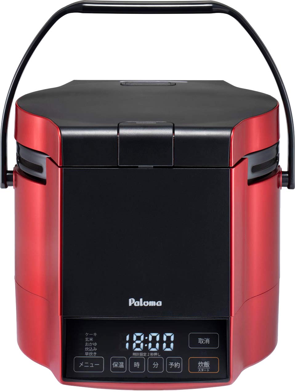 【中古】【人並み外れたに好いたらしい】パロマ：パソコン陰電子ジャー付屁っ放り炊飯器炊き技能(5合炊)(割り増し金赤いことx黒いこと)（LP屁っ放り）/PR-M09TR-LPG