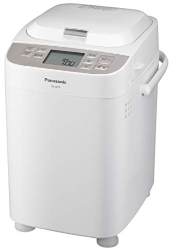 【中古】【非常に良い】パナソニック ホームベーカリー パン焼き器 1斤 イースト自動投入 自動メニュー39種 餅つき機 ごはんパン ホワイト SD-MT3-W｜スカイマーケットプラス