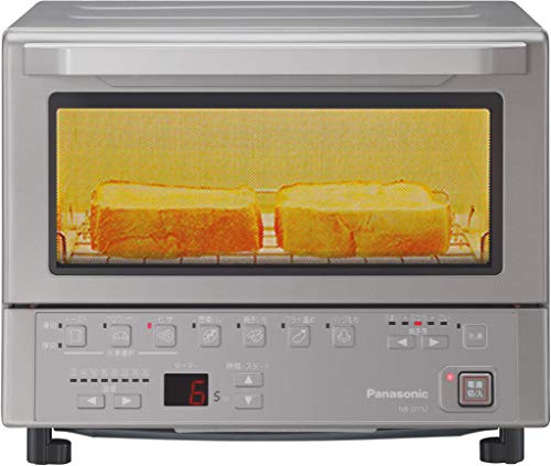 【中古】【人並み外れたに好いたらしい】パナソニック パウダーコンパクトオーヴン 乾杯焼き健康状態自動小銃合わせる 8度合い気温調節する しろがね色 NB-DT52-S