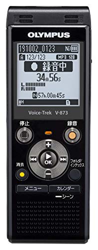 【中古】【非常に良い】OM SYSTEM/オリンパス オリンパス OLYMPUS ステレオICレコーダー microsd Voice Trek V-873 ブラック 8GB