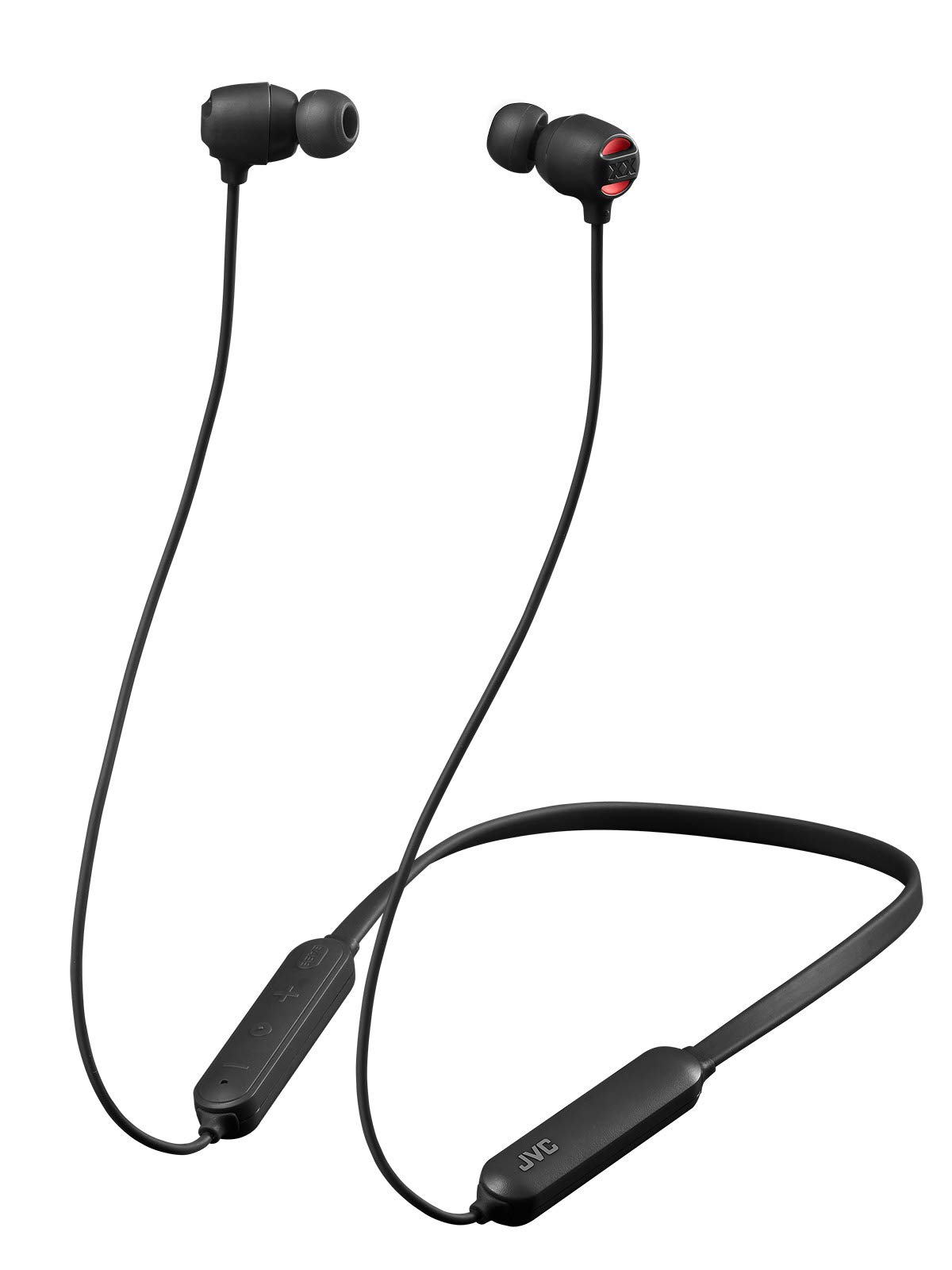 【中古】【非常に良い】JVCケンウッド JVC HA-XC10BT Bluetoothイヤホン XXシリーズ/重低音/防水・防塵・耐衝撃/ネックバンド/15時間連続再生 ブラック HA-XC10BT-B