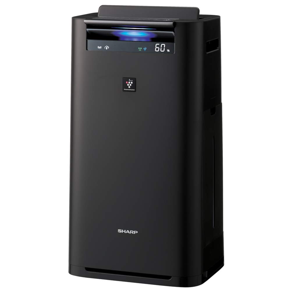 【中古】【非常に良い】シャープ 加湿 空気清浄機 プラズマクラスター 25000 ハイグレード 13畳 / 空気清浄 23畳 2019年モデル グレー KI-LS50-H