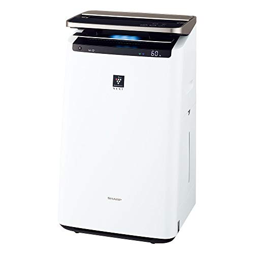 【中古】【非常に良い】シャープ 加湿 空気清浄機 プラズマクラスター NEXT(50000) プレミアム 23畳 / 空気清浄 40畳 自動掃除 2019年モデル ホワイト KI-LP100-W｜スカイマーケットプラス