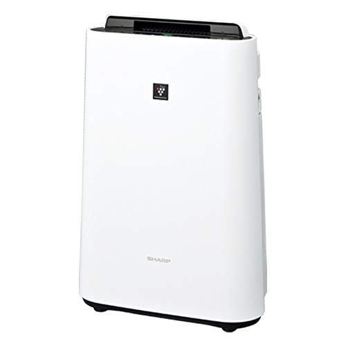 【中古】【非常に良い】シャープ 加湿 空気清浄機 プラズマクラスター 7000 スタンダード 13畳 / 空気清浄 23畳 2019年モデル ホワイト KC-L50-W