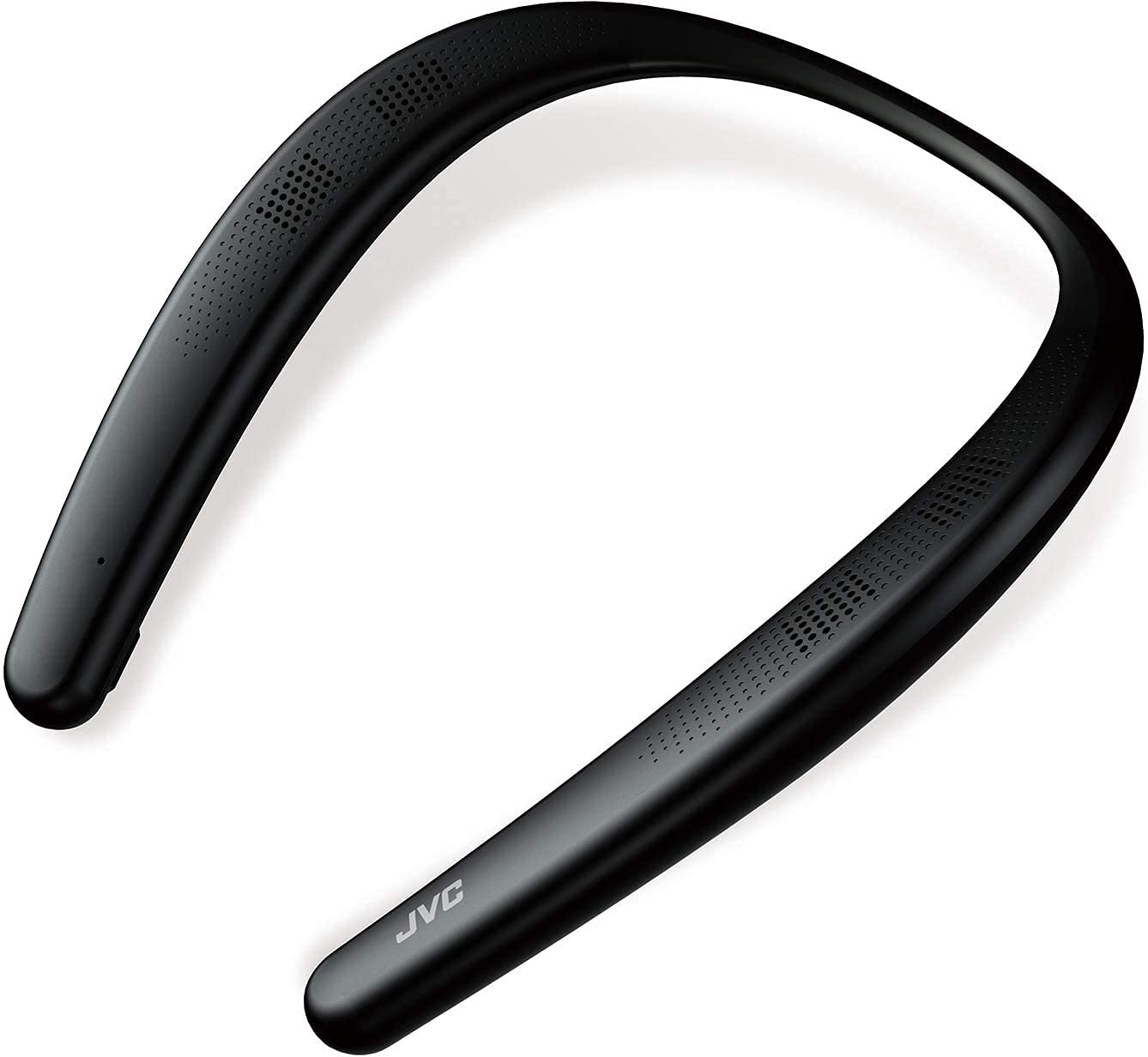【中古】【非常に良い】JVCケンウッド JVC SP-A7WT-B NAGARAKU ウェアラブルネックスピーカー ワイヤレス Bluetooth 約15時間連続再生 本体約83g軽量設計 生活防水対応 ブラック