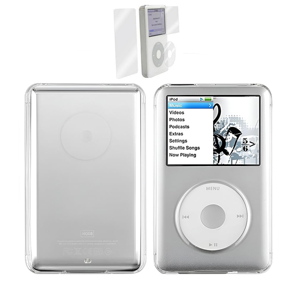 【中古】【非常に良い】に適用するiPod Classicケース、完全保護クリスタルクリアハード カバーケースに適用する iPod classic 80GB 120GB 薄い 160GB 2009年にリリース（13.5mm
