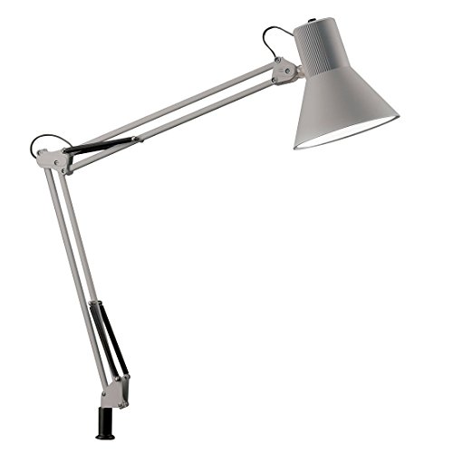 【中古】【非常に良い】山田照明(Yamada Shomei) Z-LIGHT LEDデスクライト グレー E26LED電球 昼白色 Z-108NGY