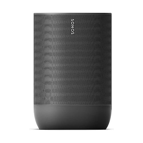 【中古】【非常に良い】Sonos Move 【VGP2024 Bluetoothスピーカー(5万円以上7.5万円未満)部門 受賞】ソノス ムーブ Portable Speaker ポータブルスピーカー Bluetooth