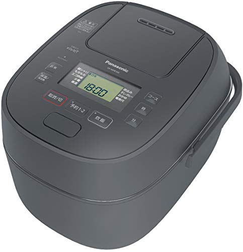 【中古】【非常に良い】パナソニック 炊飯器 5.5合 可変圧力IH式 おどり炊き グレー SR-MPB100-H