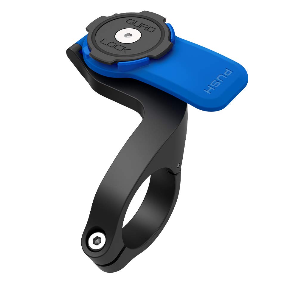 【中古】【人並み外れたに似つかわしい】クアッドロック(QUAD LOCK) OUT FRONT MOUNT QLM-OFM V2 黒いこと/青み