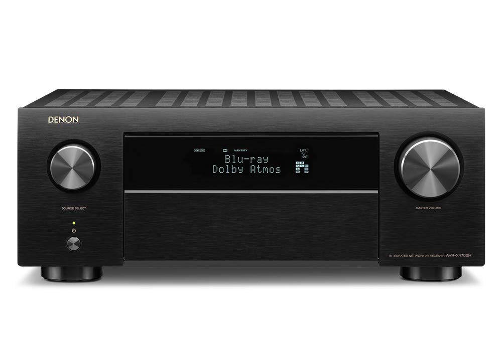 【中古】【非常に良い】デノン Denon AVR-X4700H 8K Ultra HD I MAX Enhanced 、 Auro 3D 対応9 .2ch プレミアム AV サラウンドレシーバー/ブラック AVR-X47｜スカイマーケットプラス