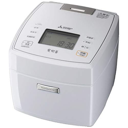【中古】【非常に良い】NJ-VEB10-W(月白) 備長炭 炭炊釜 ジャー炊飯器 5.5合