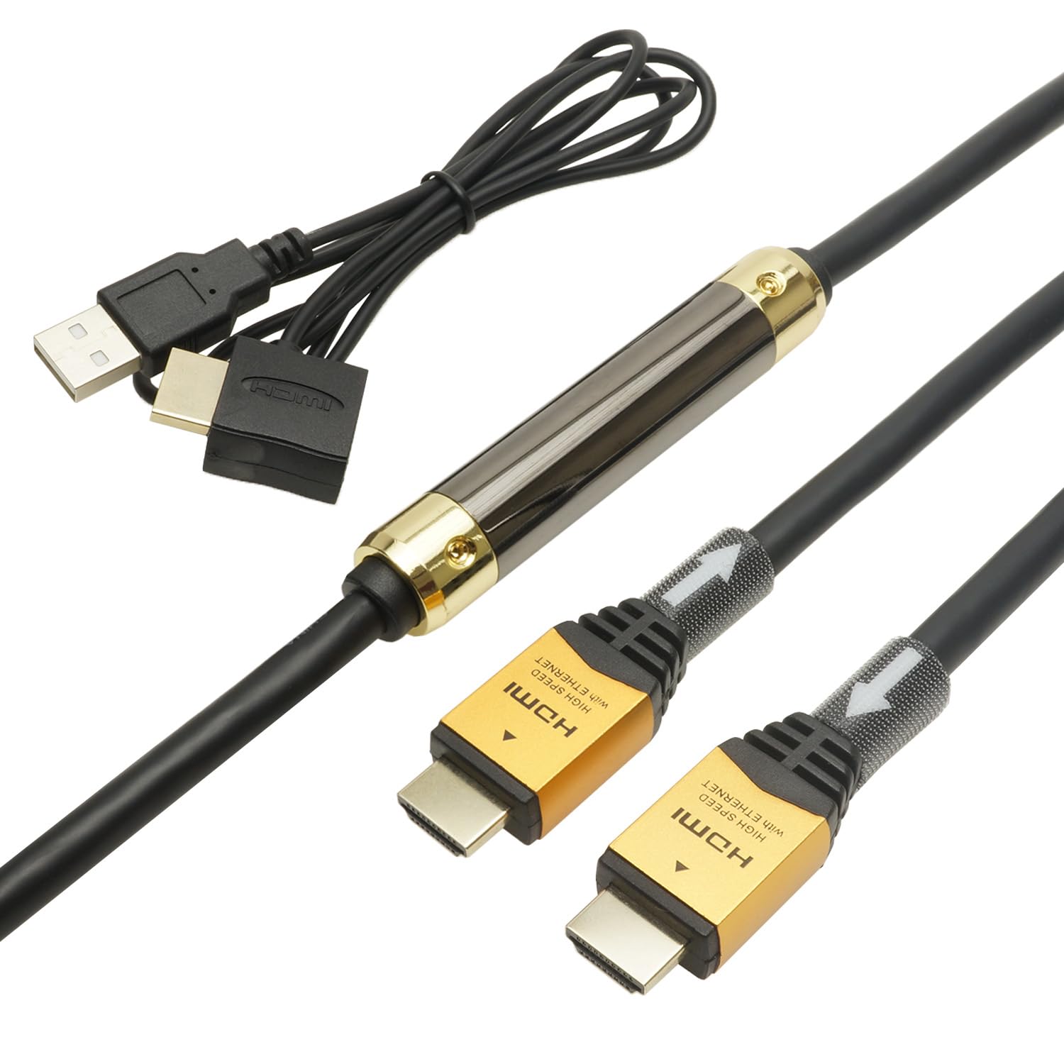 【中古】【人並み外れたに似つかわしい】ホーリック イコライザー付き添い人 HDMI有線テレビ 20m HDM200-593GD