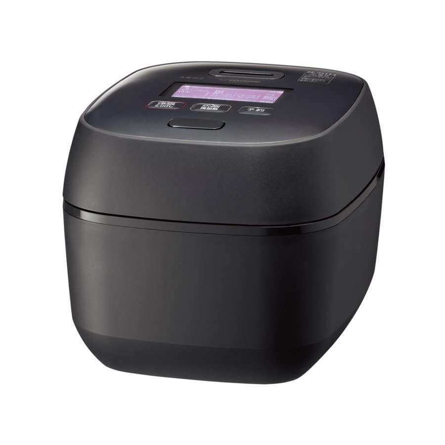 【中古】【非常に良い】象印マホービン 炊飯器 5.5合 炎舞炊き 黒釉 NW-FA10-BZ