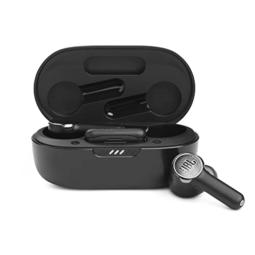【中古】【非常に良い】JBL QUANTUM TWS ゲーミングイヤホン/IPX4防水/ハイブリッド型アクティブノイズキャンセルリング/50ms 低レイテンシー接続/2.4GHzワイヤレス接続/Bluetooth/ブラッ