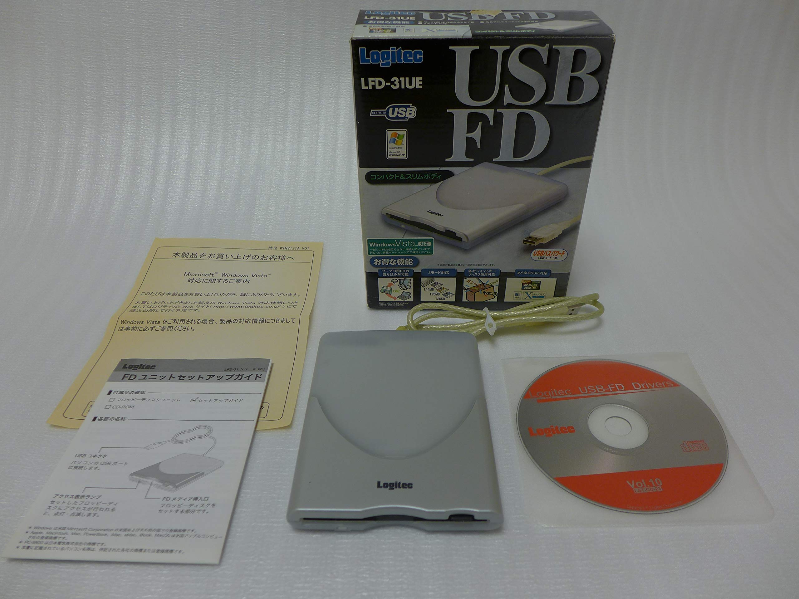 【中古】【非常に良い】Logitec USB外付型FDユニット LFD-31UE