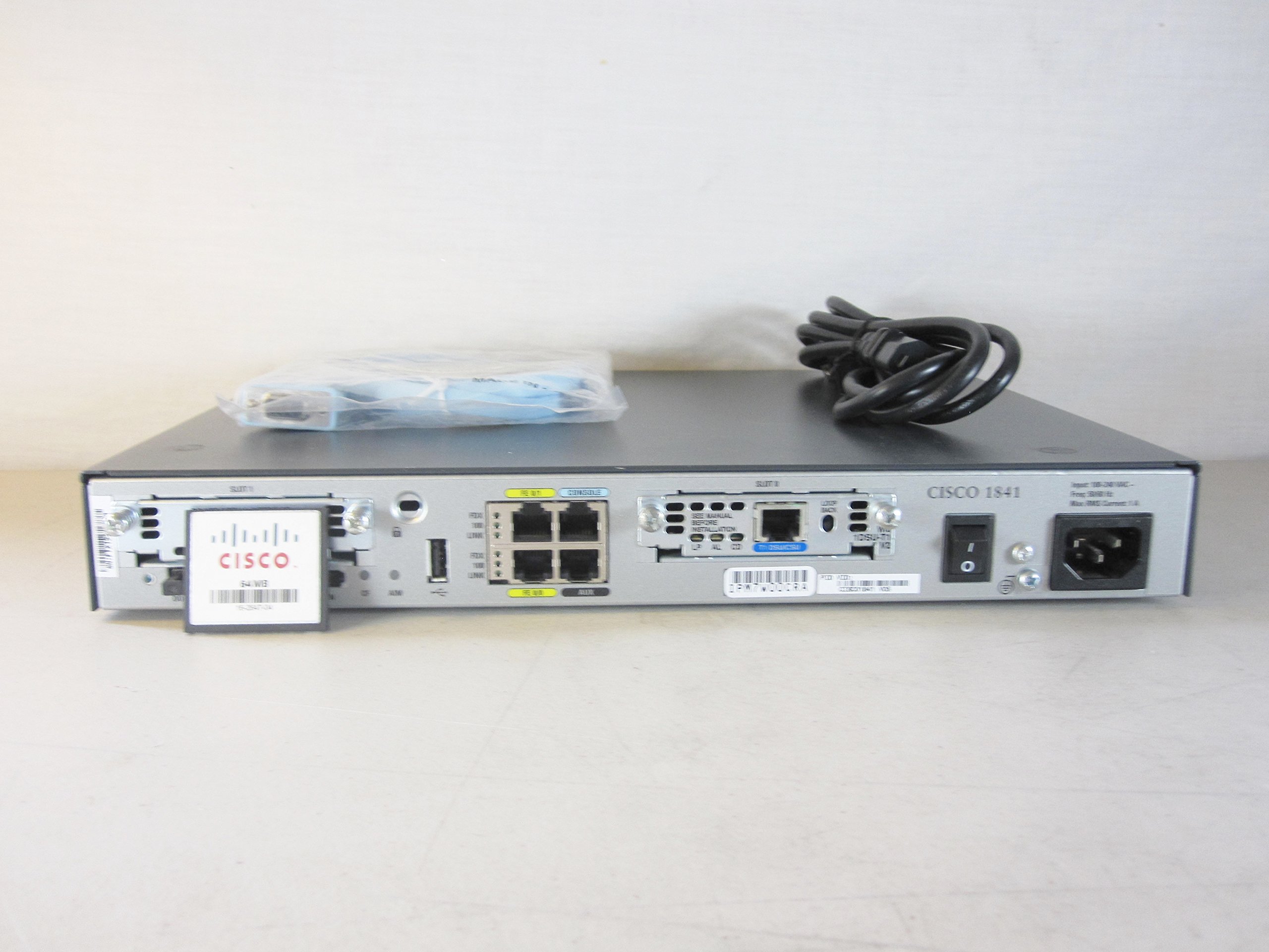 【中古】【非常に良い】CISCO Cisco 1841 サービス統合型ルータ セキュリティ/T1モジュール バンドル CISCO1841-T1SEC/K9