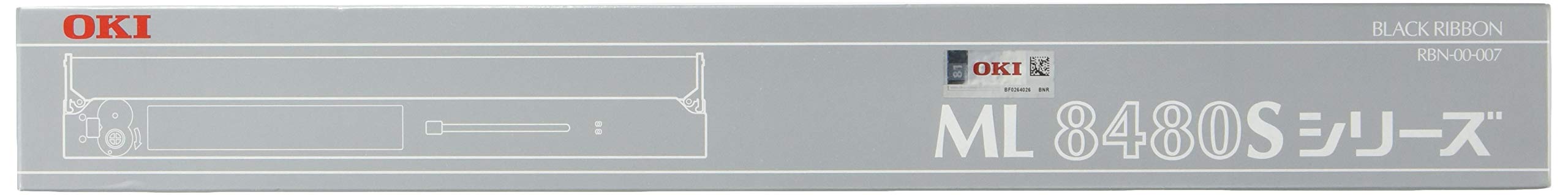 【中古】【非常に良い】OKI リボンカートリッジ ( ML8480Sシリーズ ) RBN-00-007