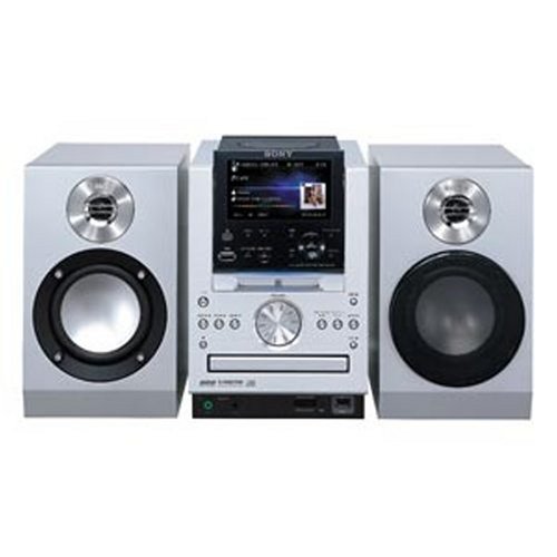 【中古】【人並み外れたに似つかわしい】SONY NETJUKE HDD/CD/MD/記憶装置突っ支い棒相応うハードディスクコンポ HDD80GB NAS-M70固定ディスク