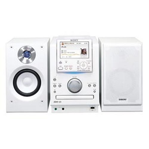 【中古】【人並み外れたに好いたらしい】SONY NETJUKE HDD/CD相応うハードディスクコンポ HDD80GB NAS-D50固定ディスク W