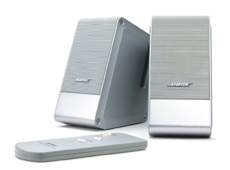 【中古】【人並み外れたに好いたらしい】Bose M3 (Micro MusicMonitor) マルチメディアシステム金棒引き(しろがね色)