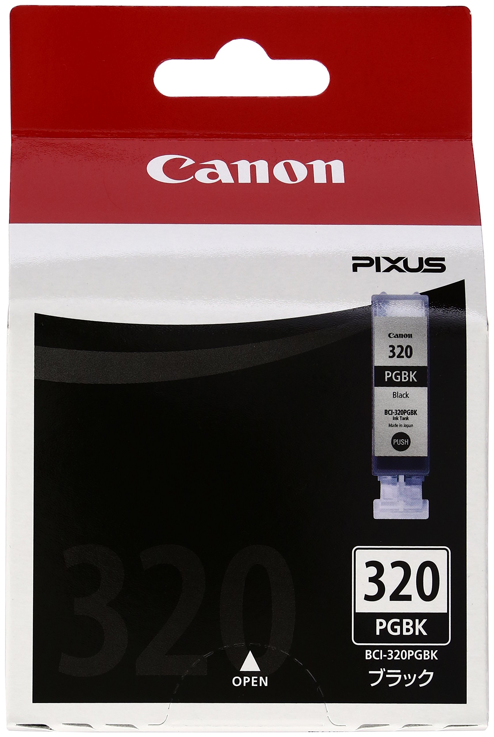 【中古】【非常に良い】Canon 純正インクカートリッジ BCI-320 ブラック BCI-320PGBK
