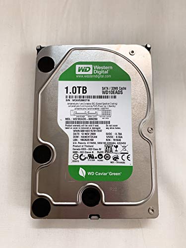 【中古】【非常に良い】WESTERN DIGITAL 3.5インチ内蔵HDD 1TB IntelliSeek 32MB SATA 3.5inch(GP333) WD10EADS