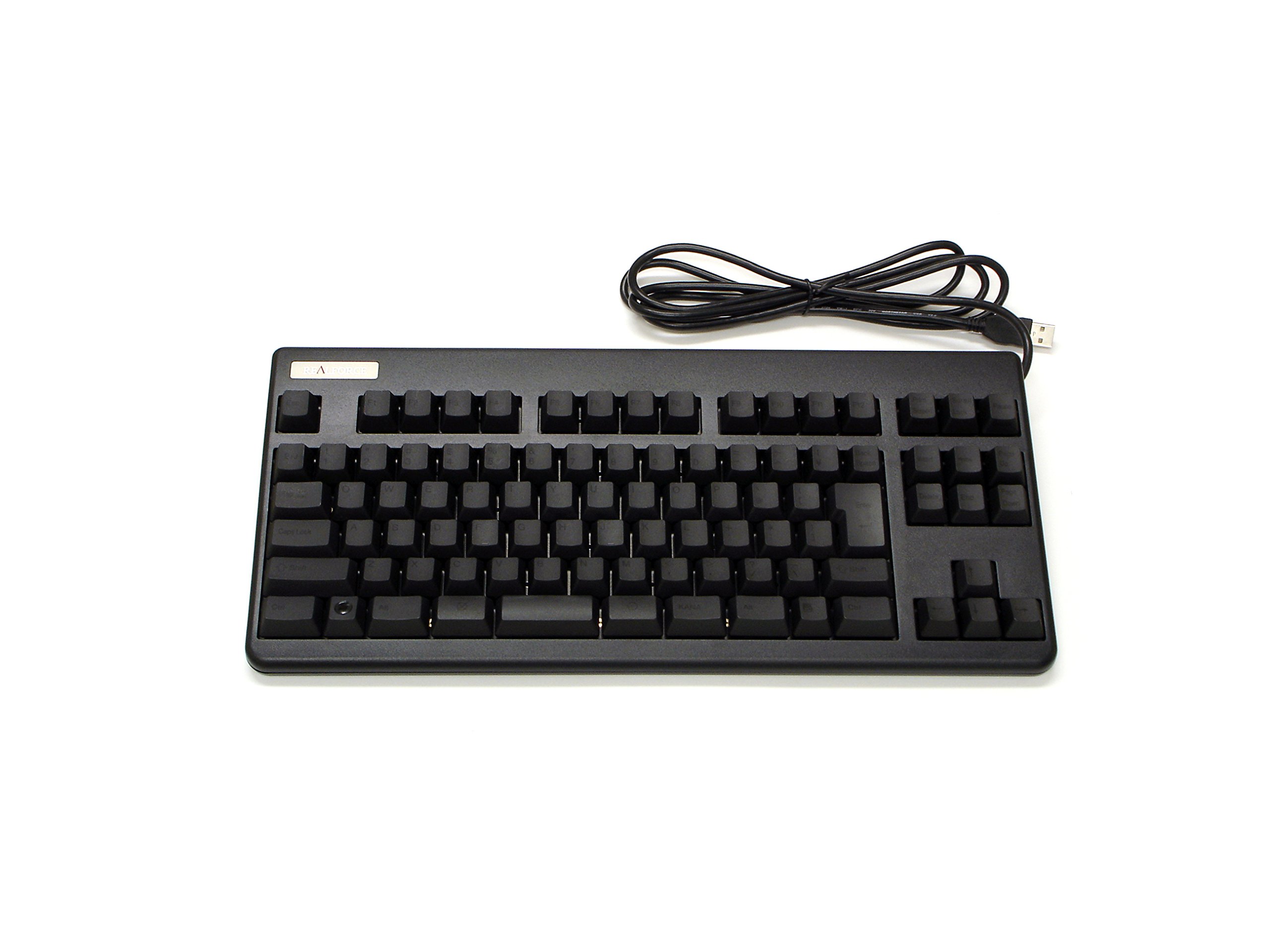 【中古】【非常に良い】東プレ キーボード Realforce91UDK-G テンキーレス日本語配列カナなし USB 静電容量無接点方式 DIPスイッチ機能付 昇華印刷墨モデル ALL45g荷重 別色ASDWキー付属 ブラ|スカイマーケットプラス