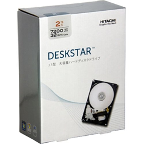 【中古】【人並み外れたに好いたらしい】日立 HGST Deskstar 包み版 3.5inch 2結核症 32MB 7200rpm 0S02602