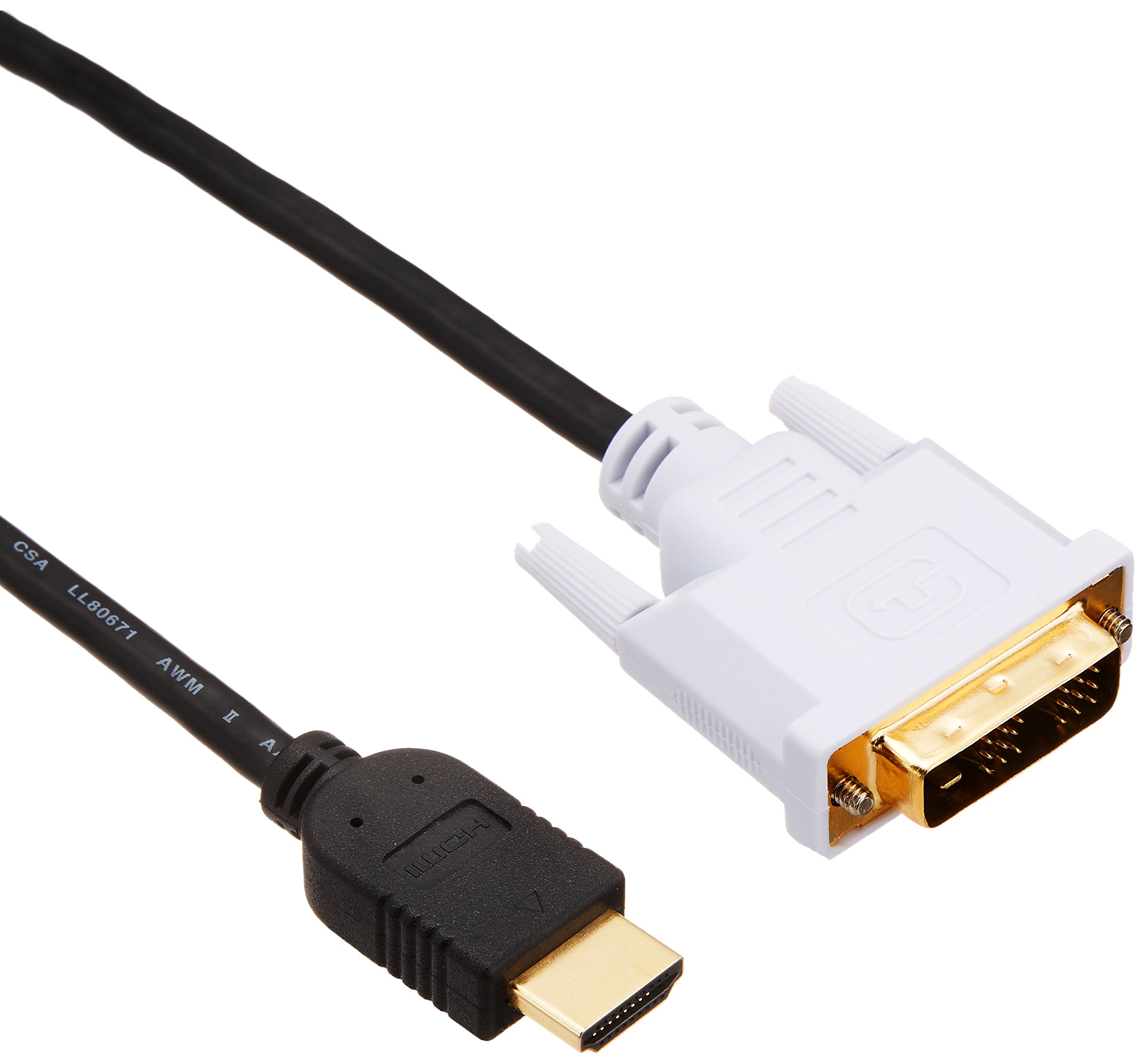 【中古】【非常に良い】エレコム HDMI-DVI変換ケーブル シングルリンク 1.0m DH-HTD10BK