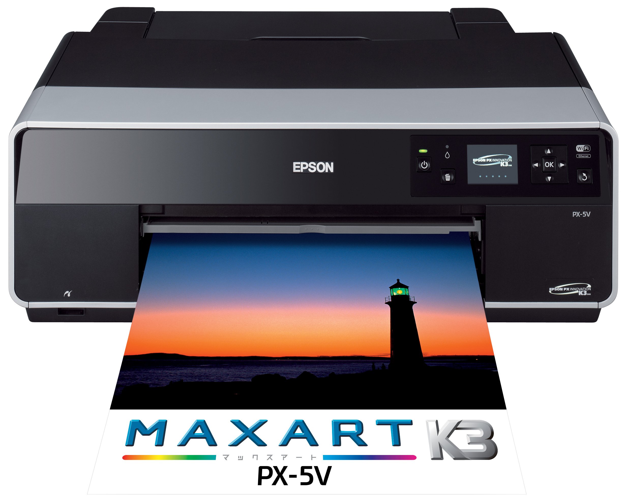 【中古】【人並み外れたに好いたらしい】EPSON MAXART インクジェット印刷人 PX-5V