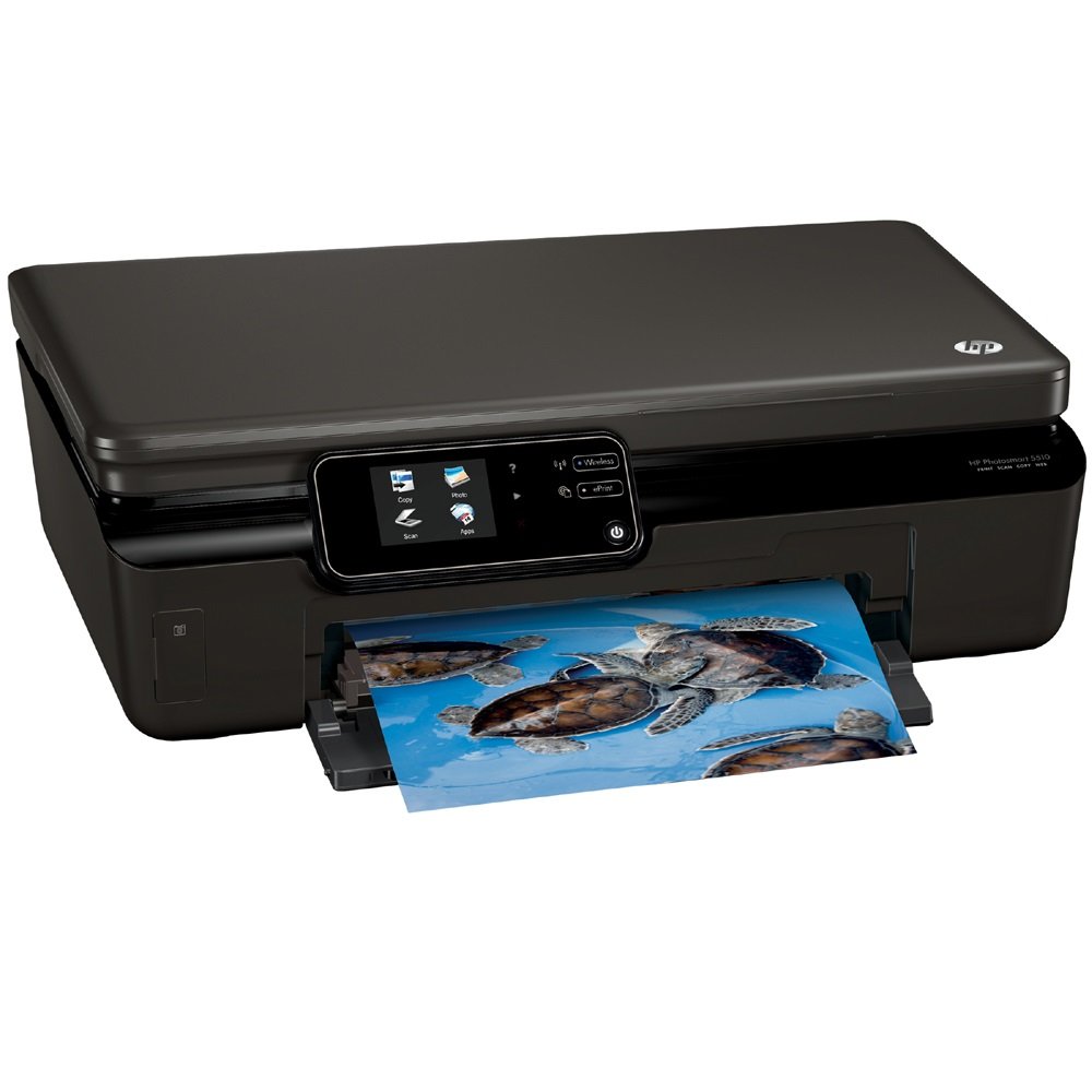 【中古】【非常に良い】HP Photosmart 5510 スマートフォン対応 ePrint 無線対応 4色独立 A4インクジェット複合機 CQ181C#ABJ