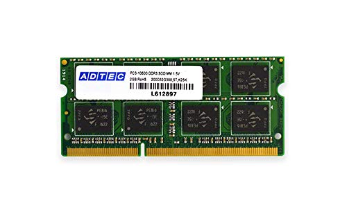 【中古】【非常に良い】アドテック DOS/V用 DDR3-1600/PC3-12800 SO-DIMM 2GB×4枚組 省電力モデル ADS12800N-H2G4