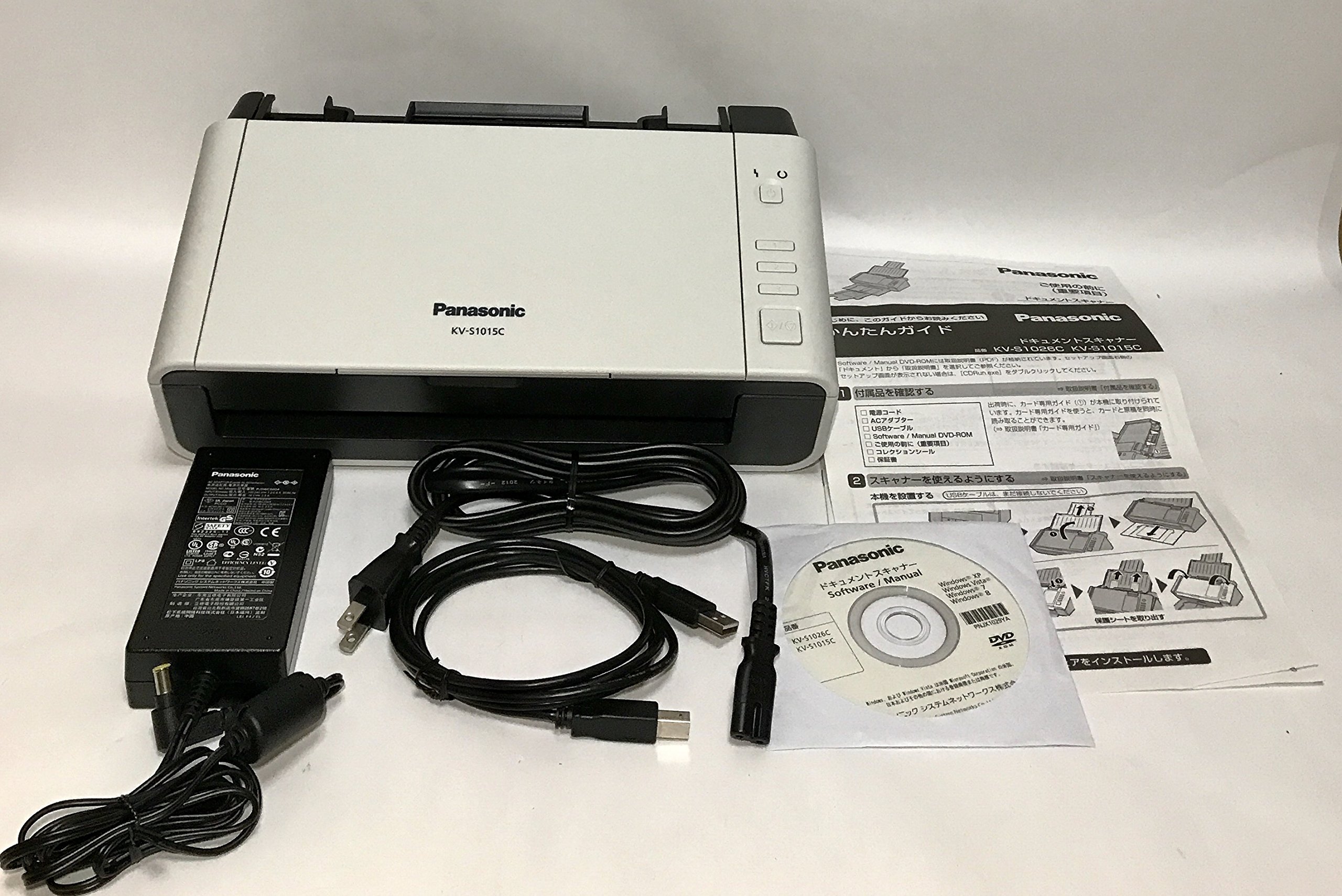 【中古】【非常に良い】パナソニック 高速スキャナー KV-S1015C-N