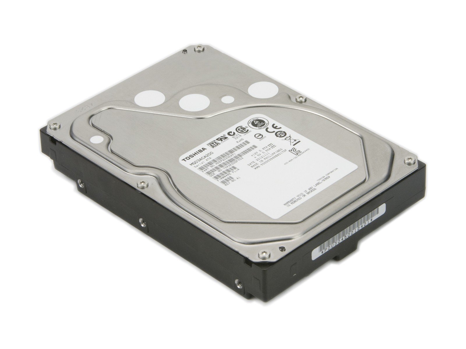 【中古】【非常に良い】東芝 3.5インチ 内蔵 ハードディスク 2TB SATAIII 7200rpm 64MB 【茶箱梱包仕様】 512 native (512n) Enterprise HDD MG03ACA200|スカイマーケットプラス