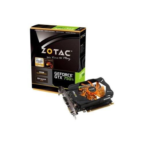 【中古】【人並み外れたに好いたらしい】ZOTAC GeForce GTX 750 Ti 2GB グラフィクスゲーム盤 日本 VD5281 ZTGTX750TI-2GD5R01 パソコン・周辺機器-PCパーツ-グラフィックボード