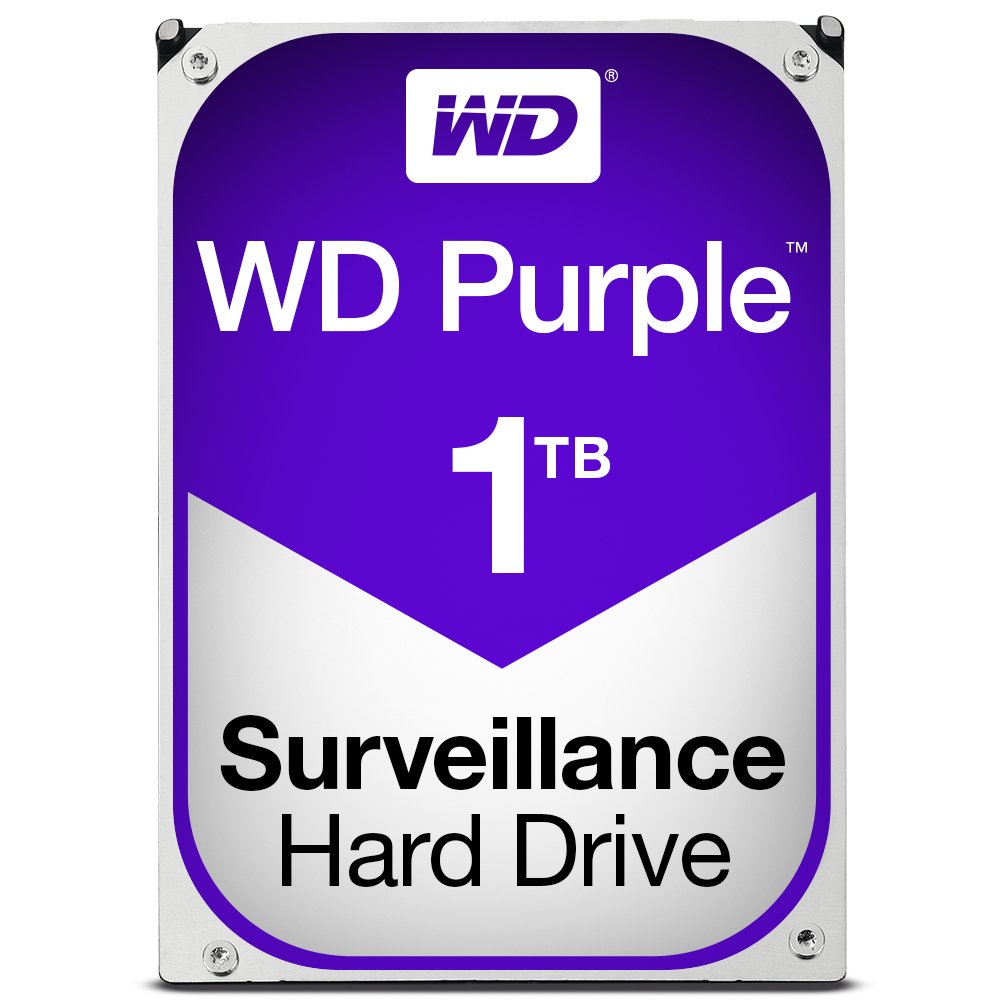 【中古】【人並み外れたに似つかわしい】WD HDD 内蔵固定ディスク 3.5in 1結核症 WD Purple 監督すること写真機用 WD10PURX IntelliPower 3年引き受ける