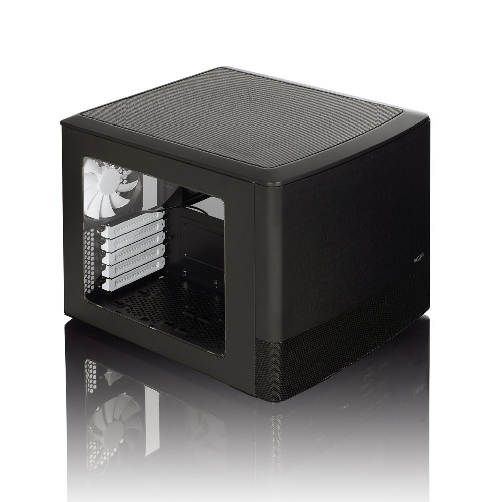 【中古】【人並み外れたに好いたらしい】Fractal Design Node 804 black MicroATX パソコン容れもの 日本 CS4710 FD-CA-NODE-804-BL-W